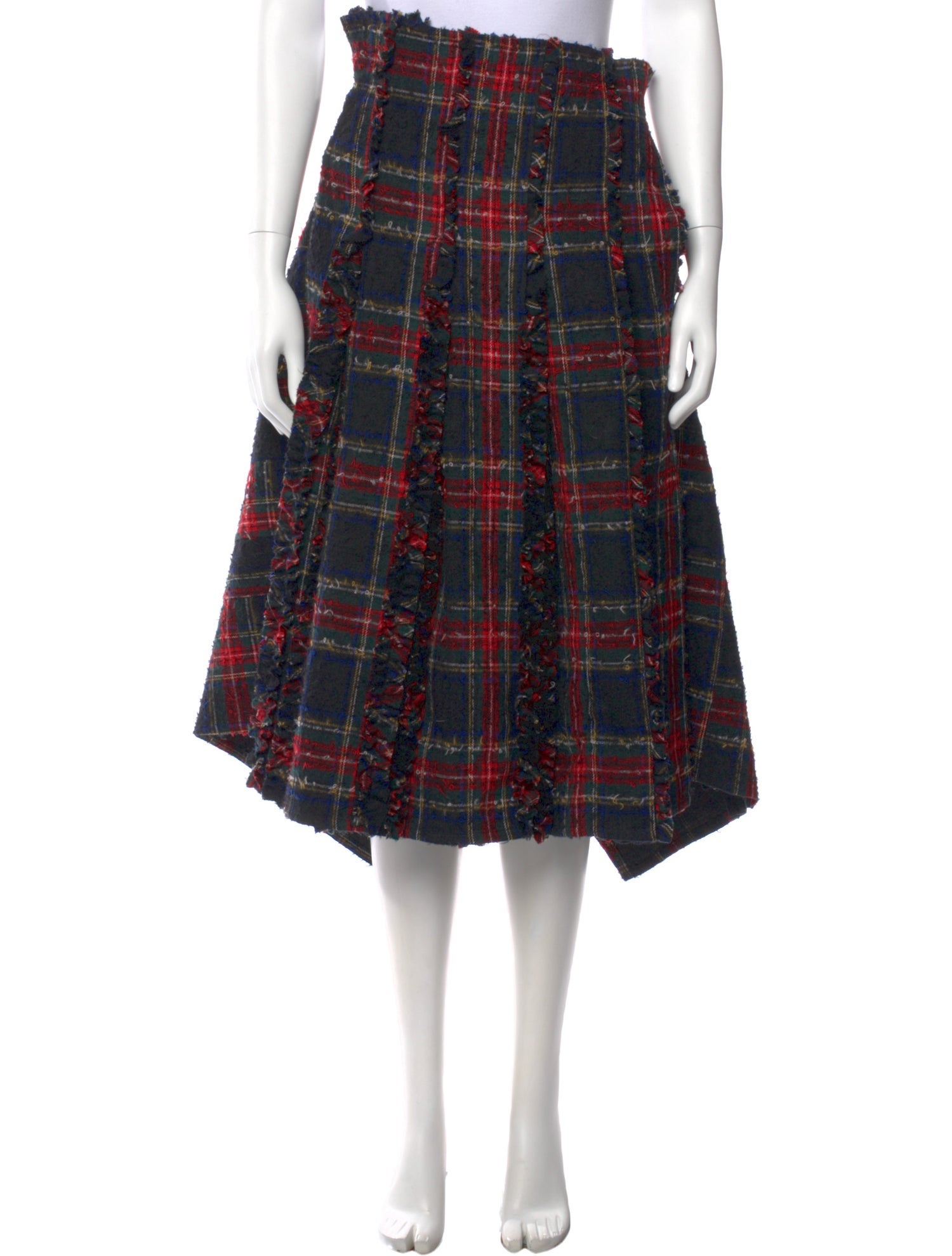 tricot COMME des GARÇONS Wool Long Skirt