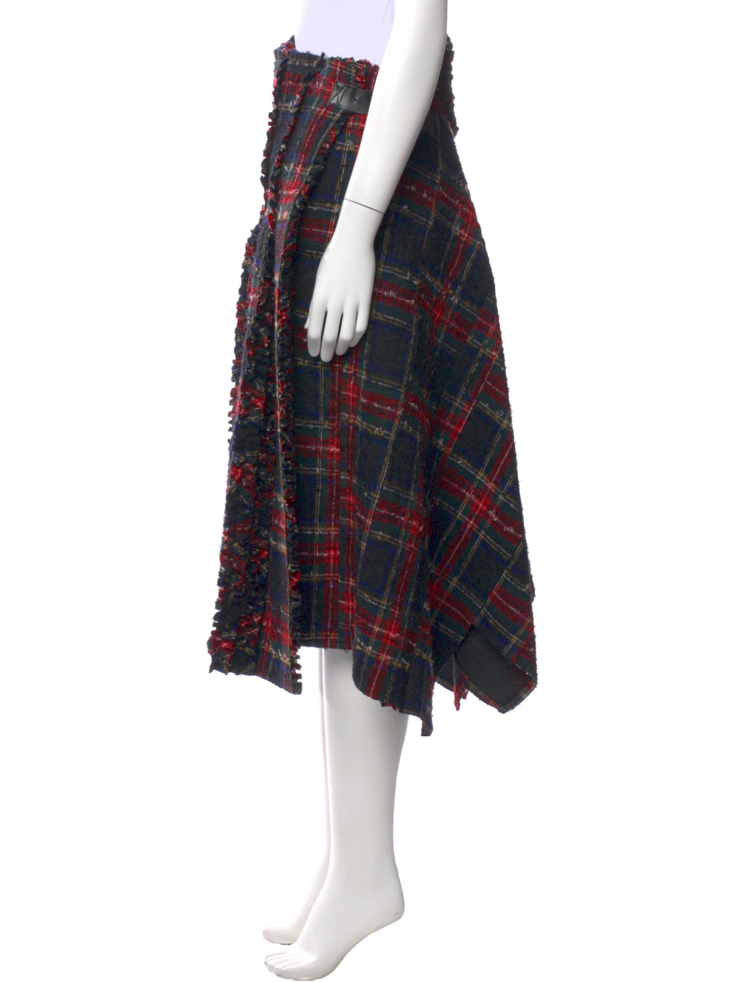 tricot COMME des GARÇONS Wool Long Skirt