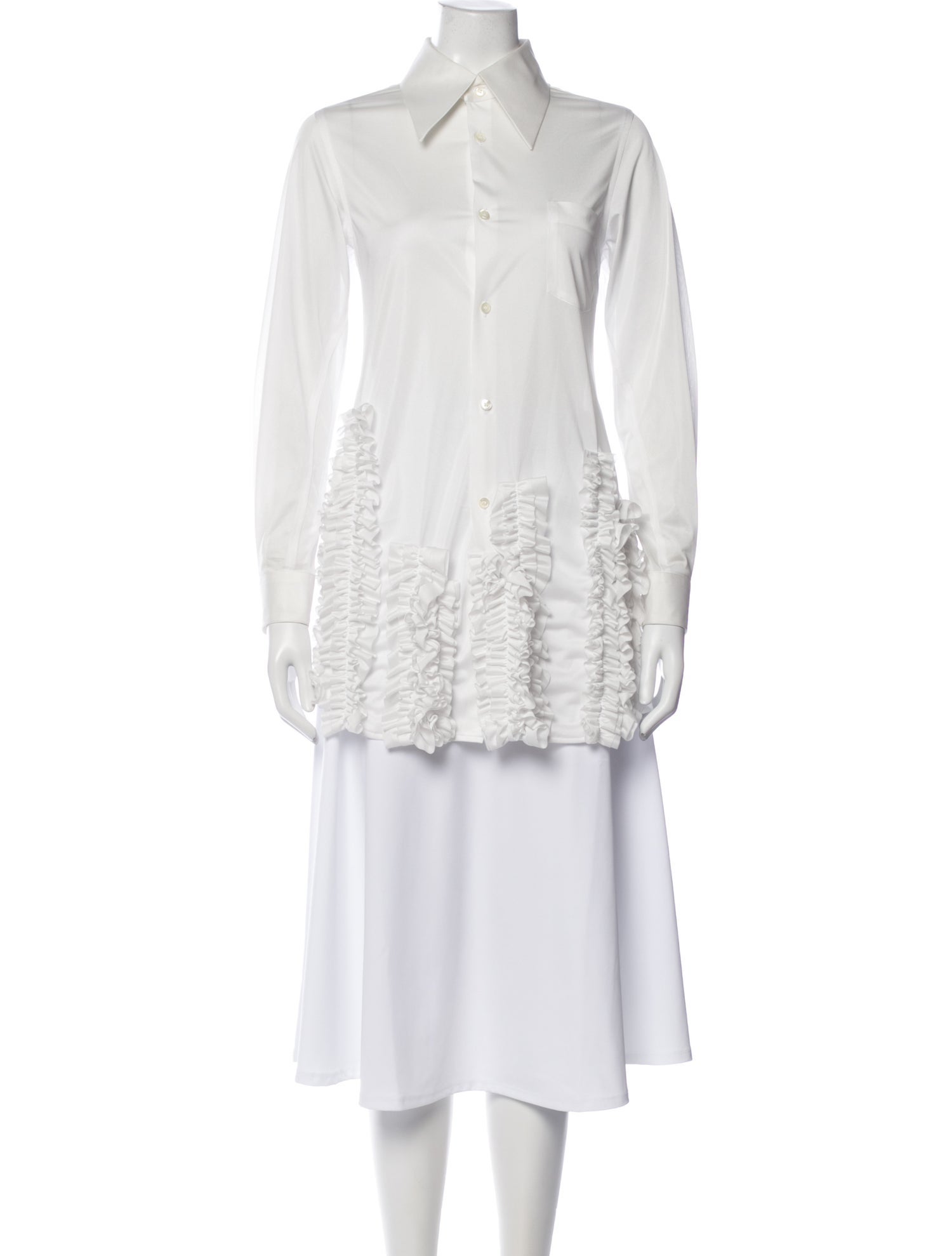 Comme des Garçons Long Sleeve Blouse