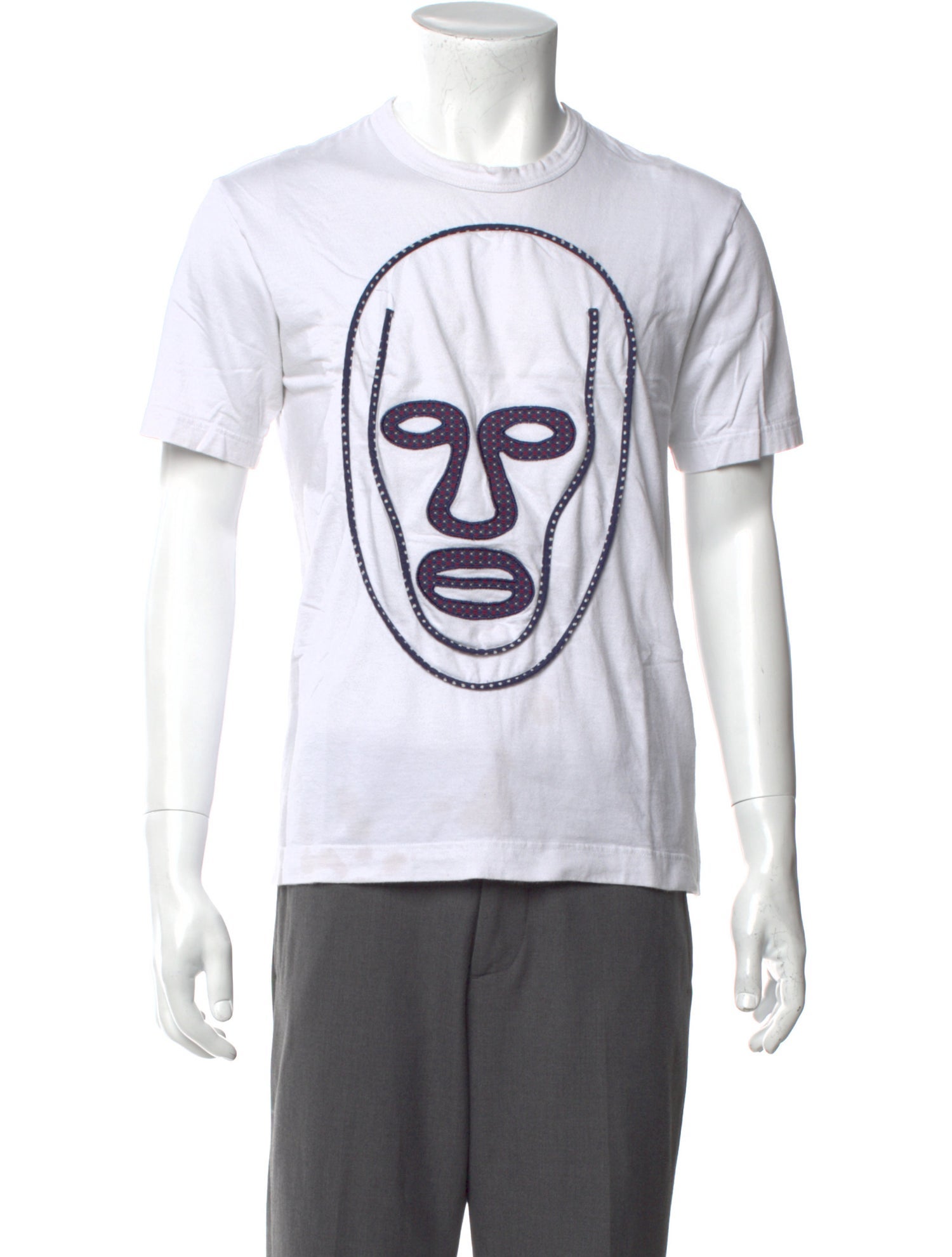 Comme des Garçons SHIRT Graphic Print Crew Neck T-Shirt