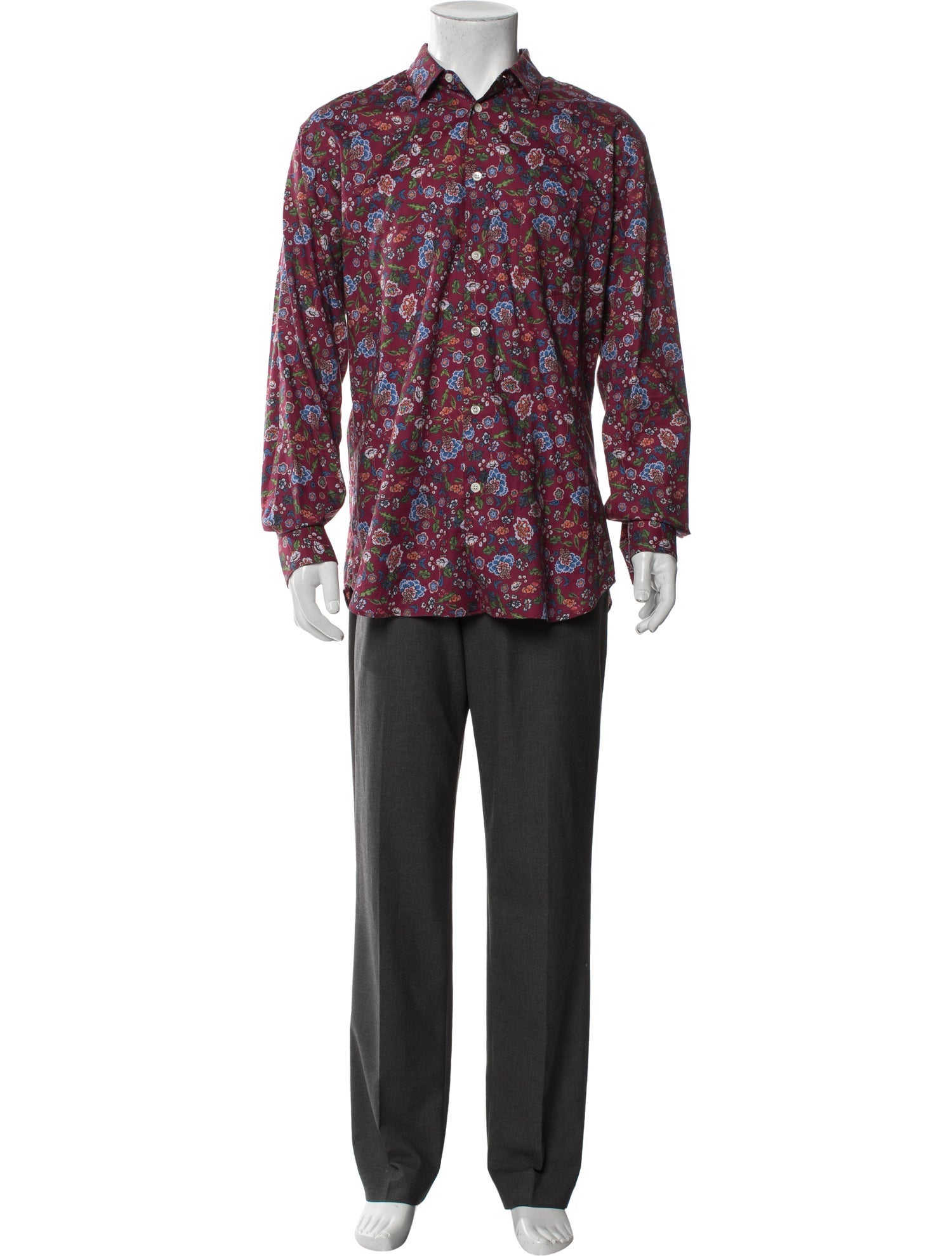 Comme des Garçons SHIRT Printed Long Sleeve Shirt