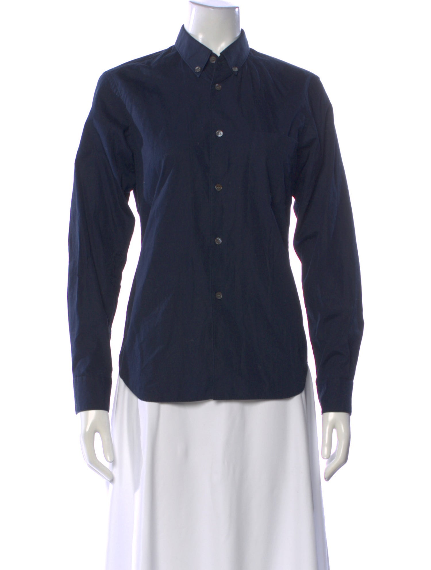Comme des Garçons SHIRT Long Sleeve Button-Up Top