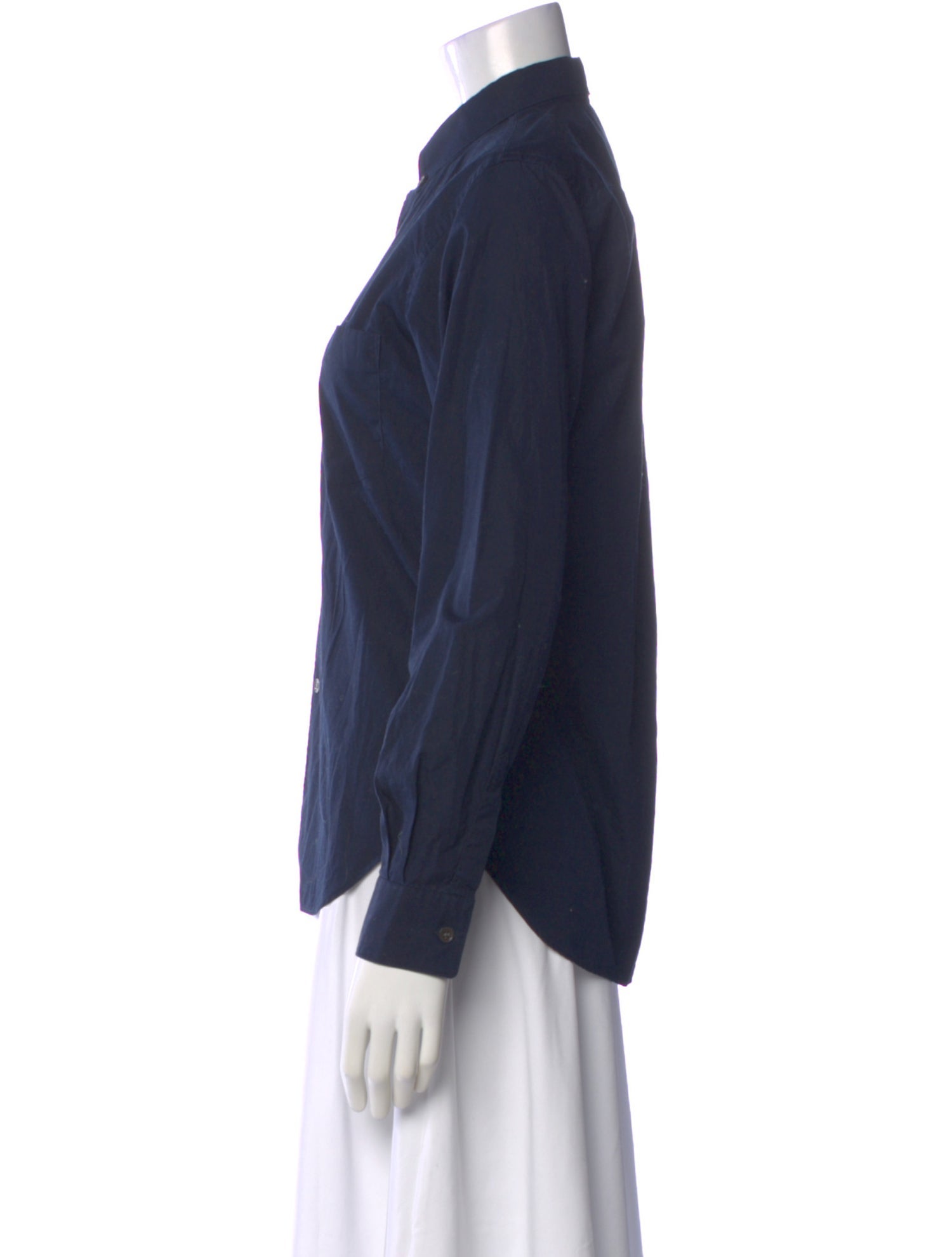 Comme des Garçons SHIRT Long Sleeve Button-Up Top