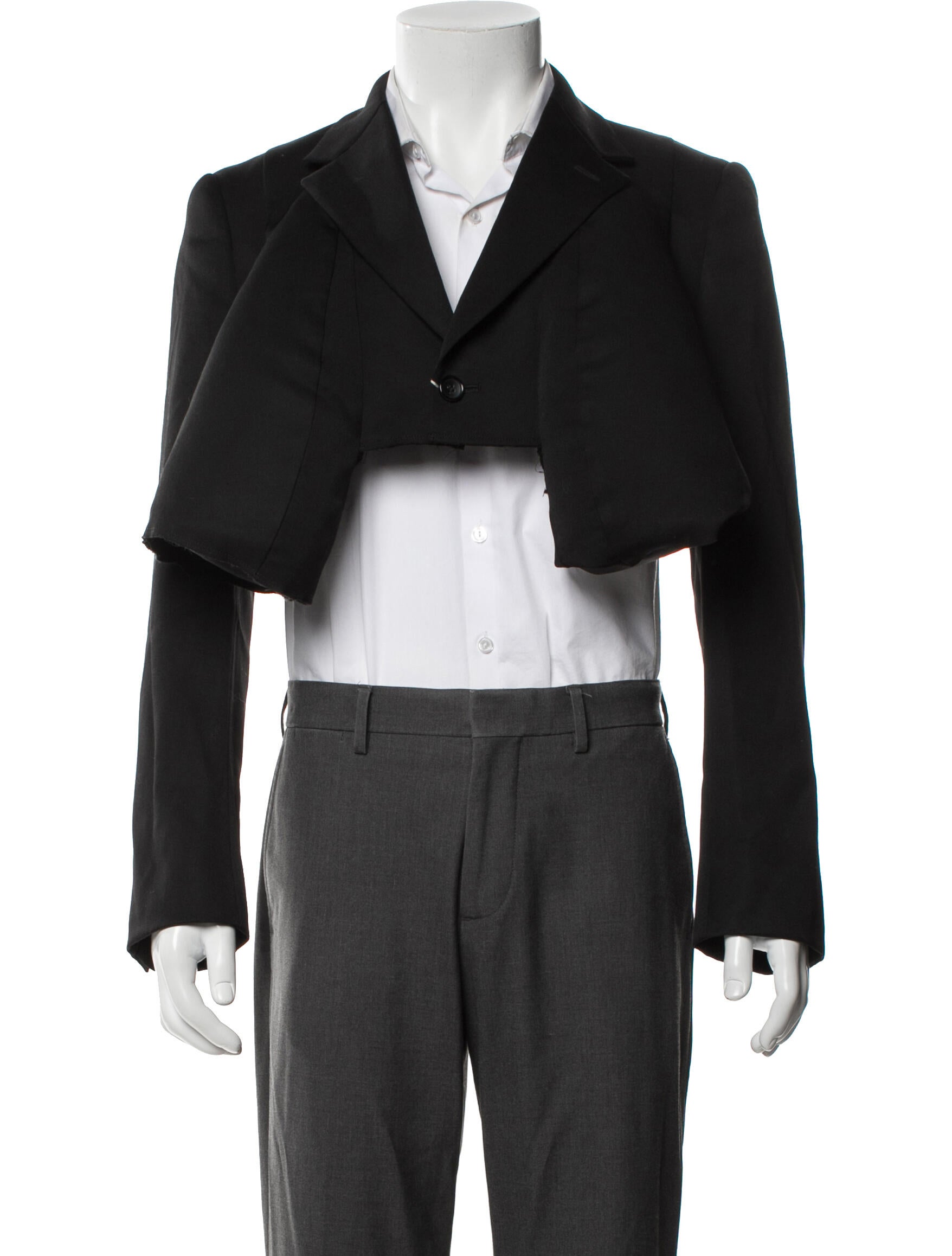 Comme des Garçons Homme Plus 2023 Wool Overcoat w/ Tags
