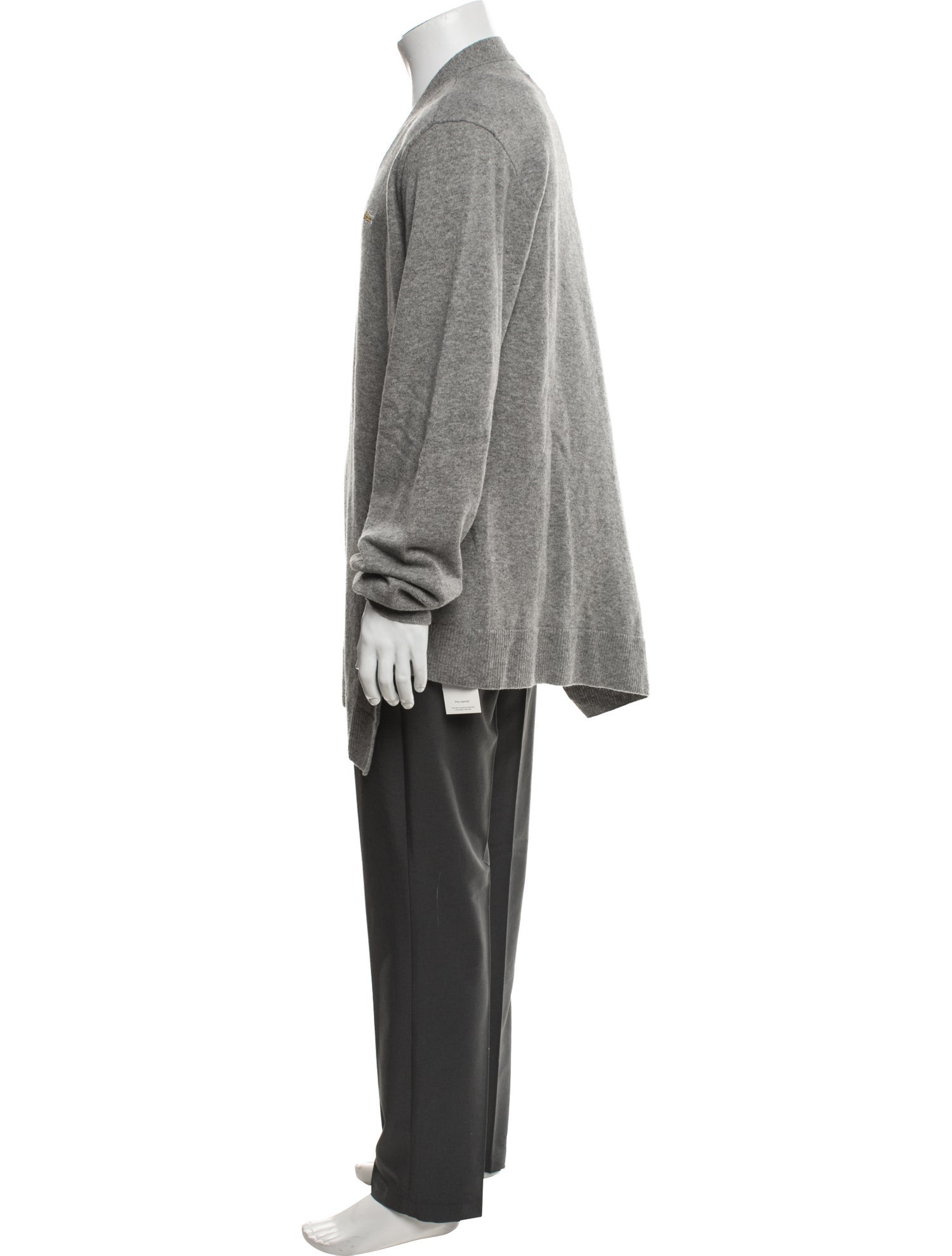Comme des Garçons Wool V-Neck Cardigan