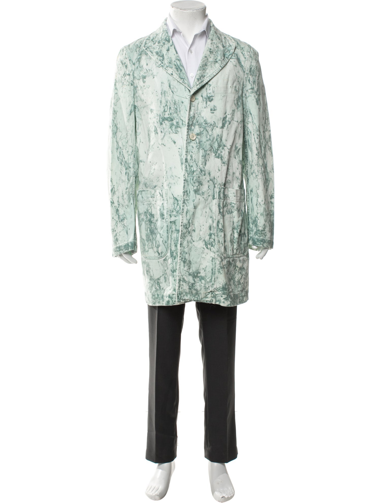 Comme des Garçons Homme Plus 2018 Printed Jacket