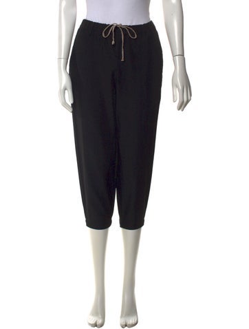 Pre-owned Comme Des Garçons Wide Leg Pants In Black