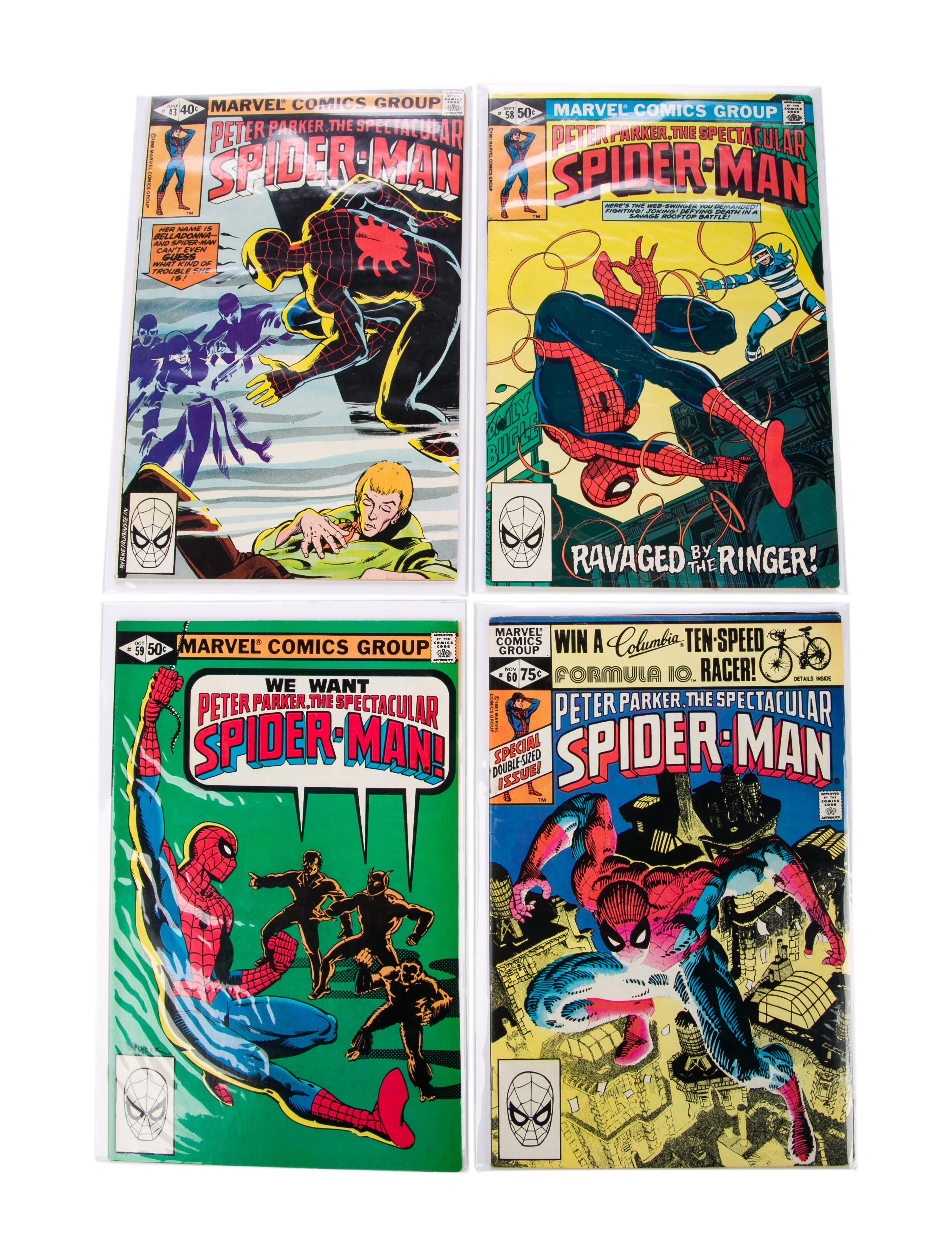 Comic Book 18Piece Spectacular SpiderMan 4360 Bronze Age Comic Book