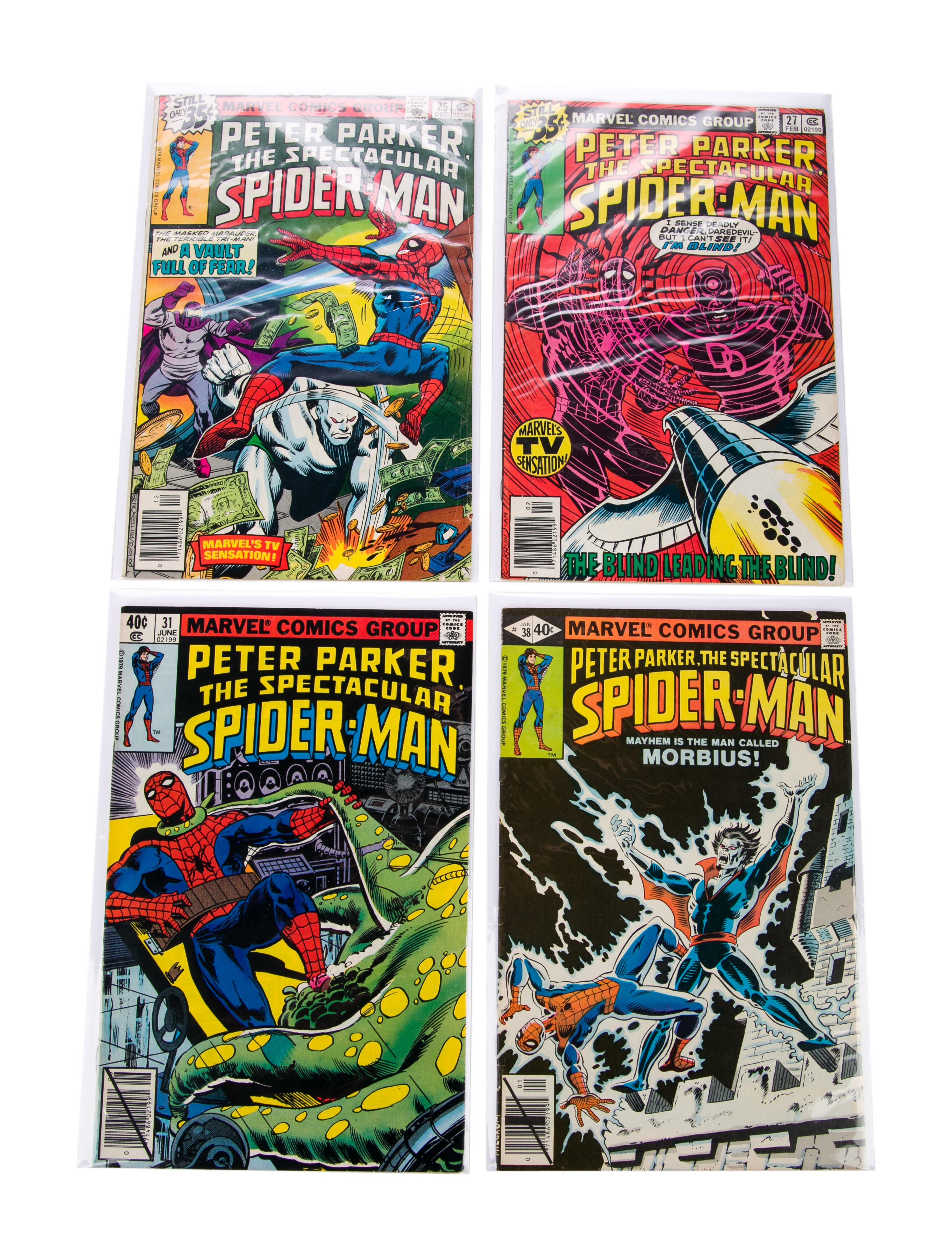 Comic Book 18Piece Spectacular SpiderMan 2542 Bronze Age Comic Book