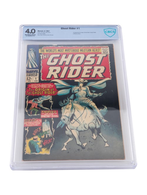 Comic Book Ghost Rider #1 - CBCS 4.0 - 1st Appearance and Origin of Ghost Rider (Carter Slade)