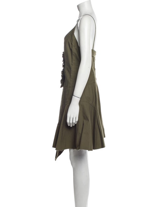 Commission V-Neck Mini Dress