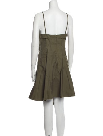 Commission V-Neck Mini Dress