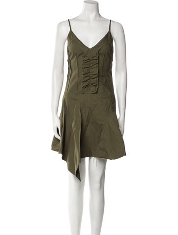 Commission Dresses V-Neck Mini Dress XS