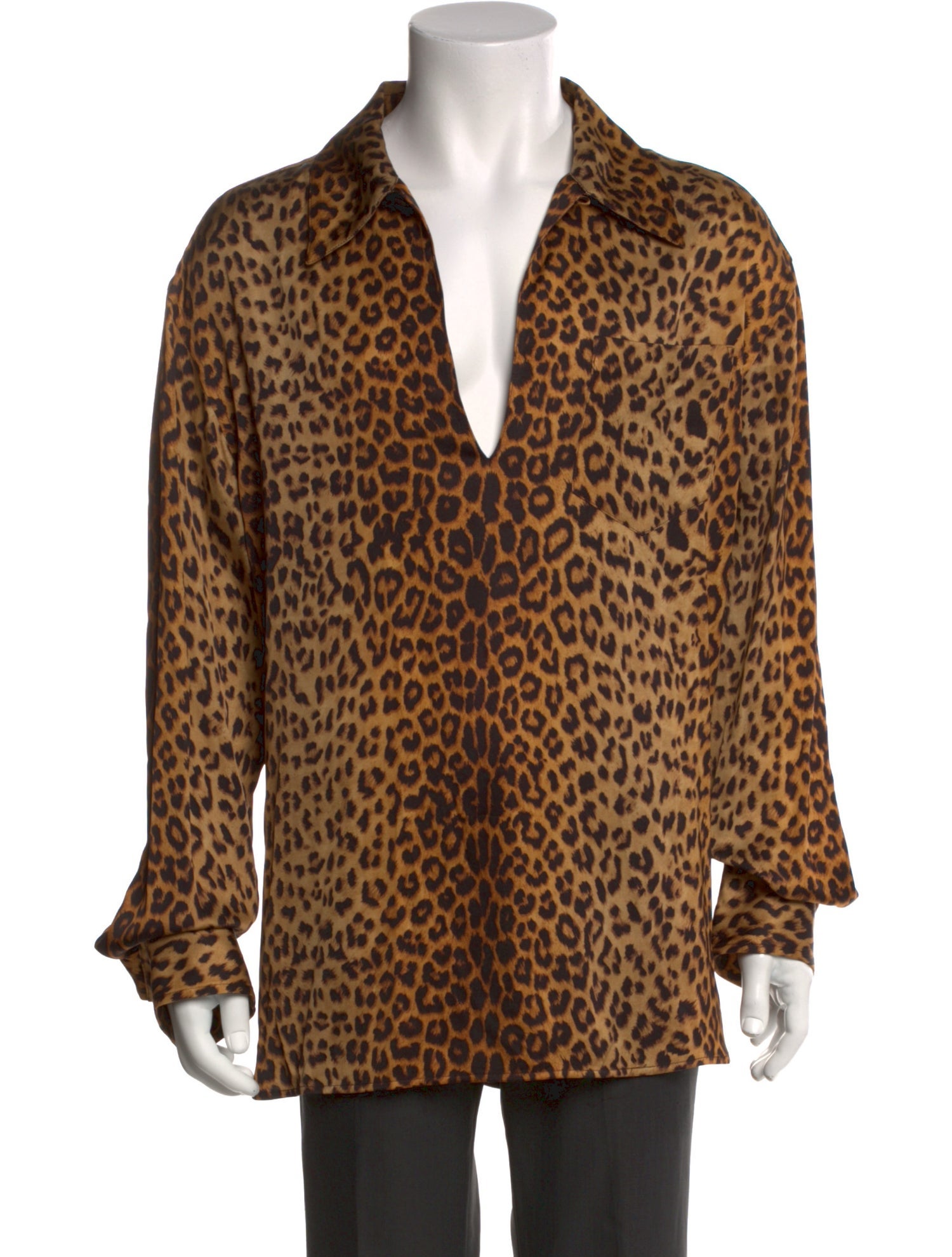 Commission Animal Print Long Sleeve Shirt
