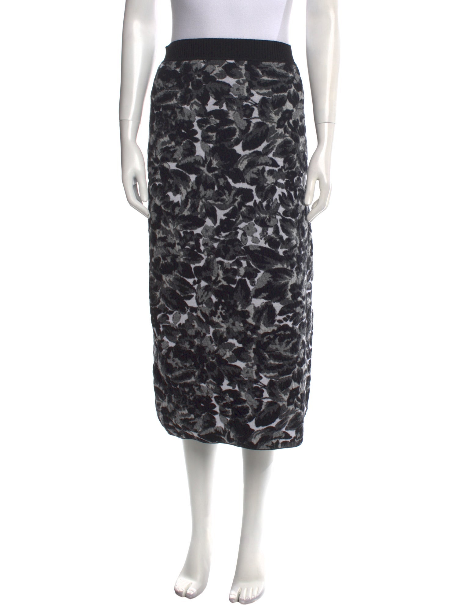 Commission Printed Midi Length Skirt w/ Tags