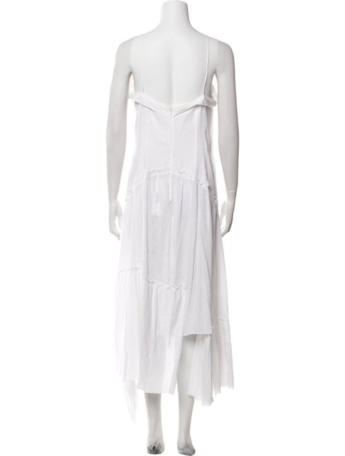 Commission V-Neck Long Dress