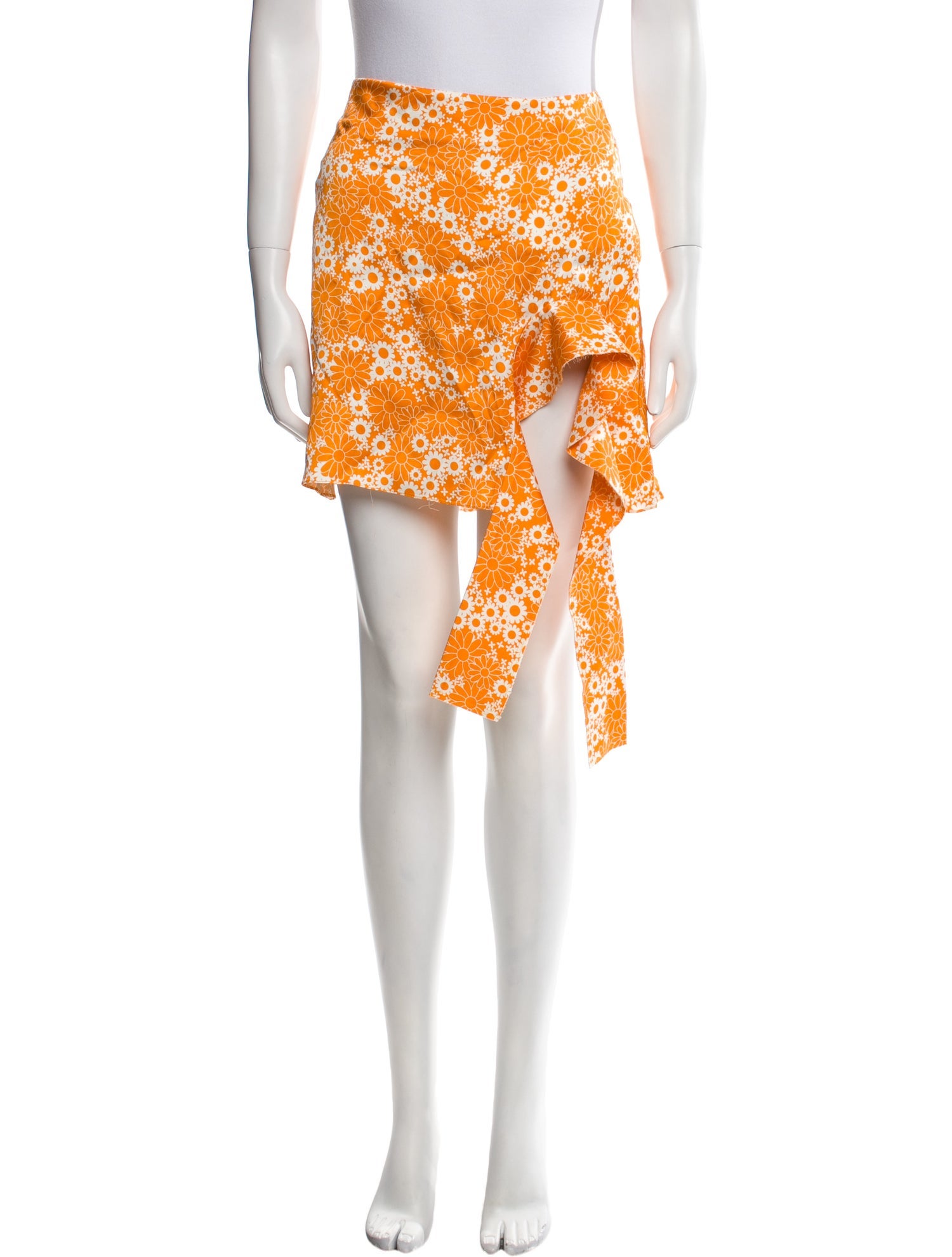 Commission Floral Print Mini Skirt w/ Tags