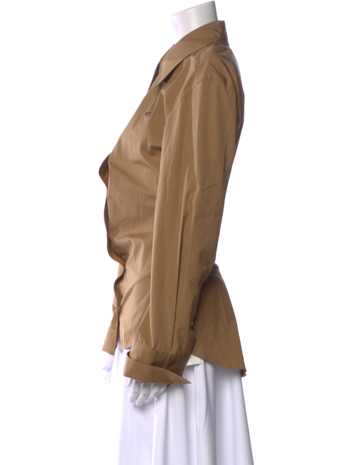 Commission Long Sleeve Button-Up Top