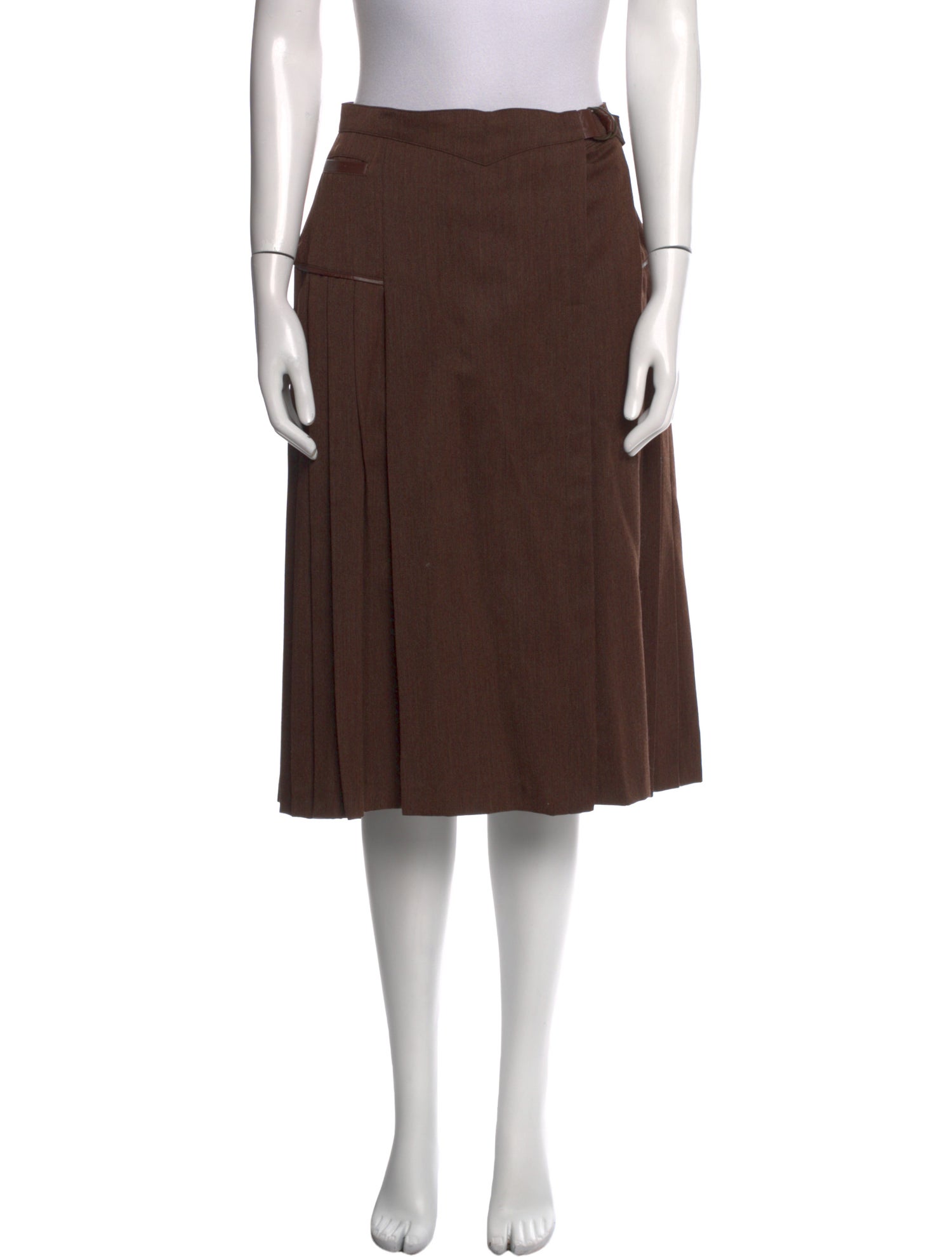 Complice Wool Knee-Length Skirt