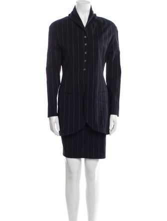 Complice Striped Skirt Suit