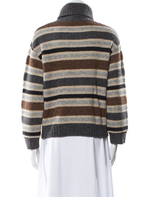 Complice Striped Turtleneck Sweater