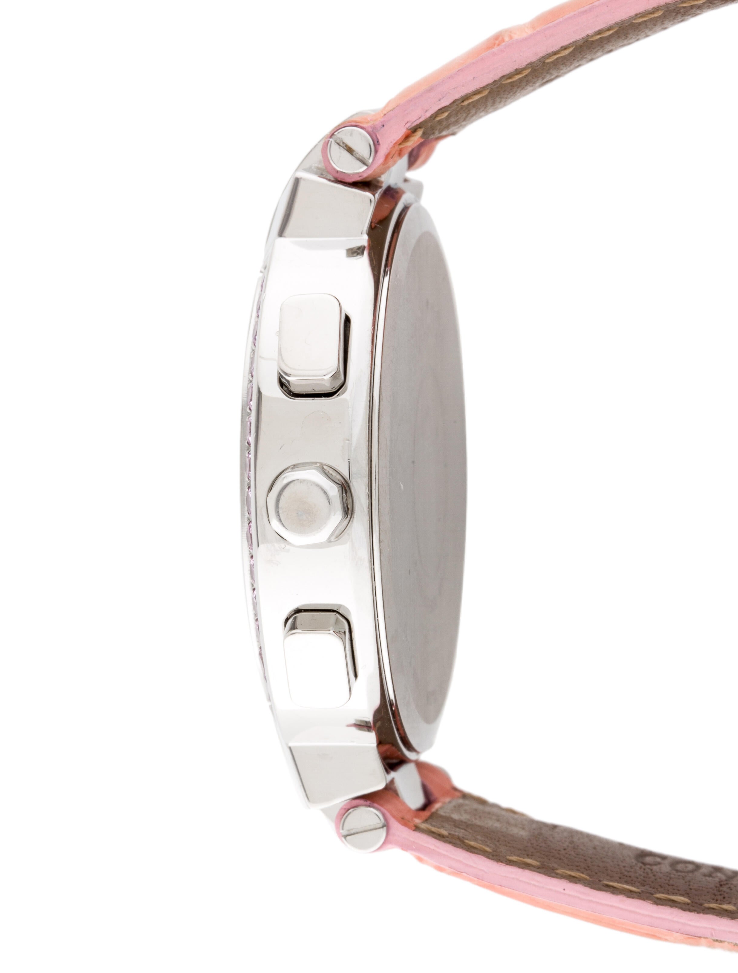 Concord Lascala 14.C5.1891 S Pink Strap Watch CONCORD La Scala 38MM Quartz Pink Dial Diamond Women main image 3