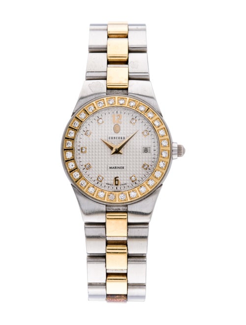 Concord Mariner Watch yellow