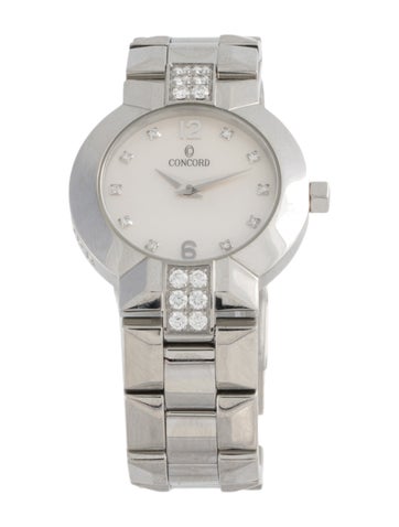 Pre-owned Concord La Scala Watch, 26mm In Multi