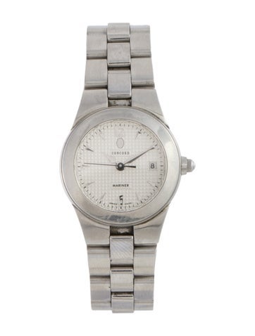 Pre-owned Concord Mariner Watch, 26mm In Multicolor