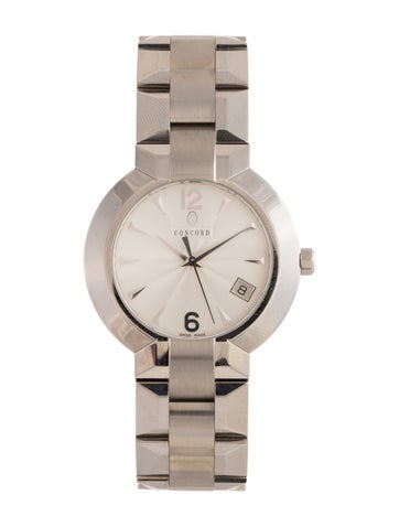 Pre-owned Concord La Scala Watch, 38mm In Multicolor