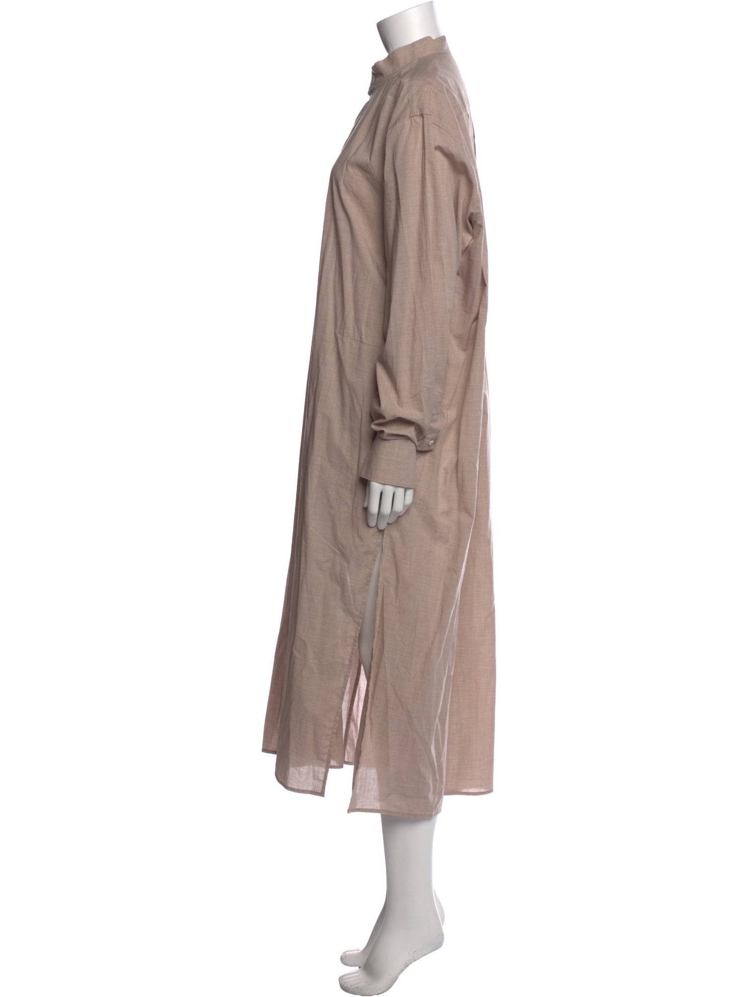 Connolly Mock Neck Long Dress