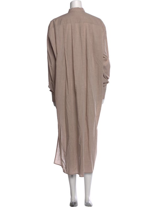 Connolly Mock Neck Long Dress