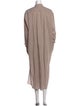 Connolly Mock Neck Long Dress