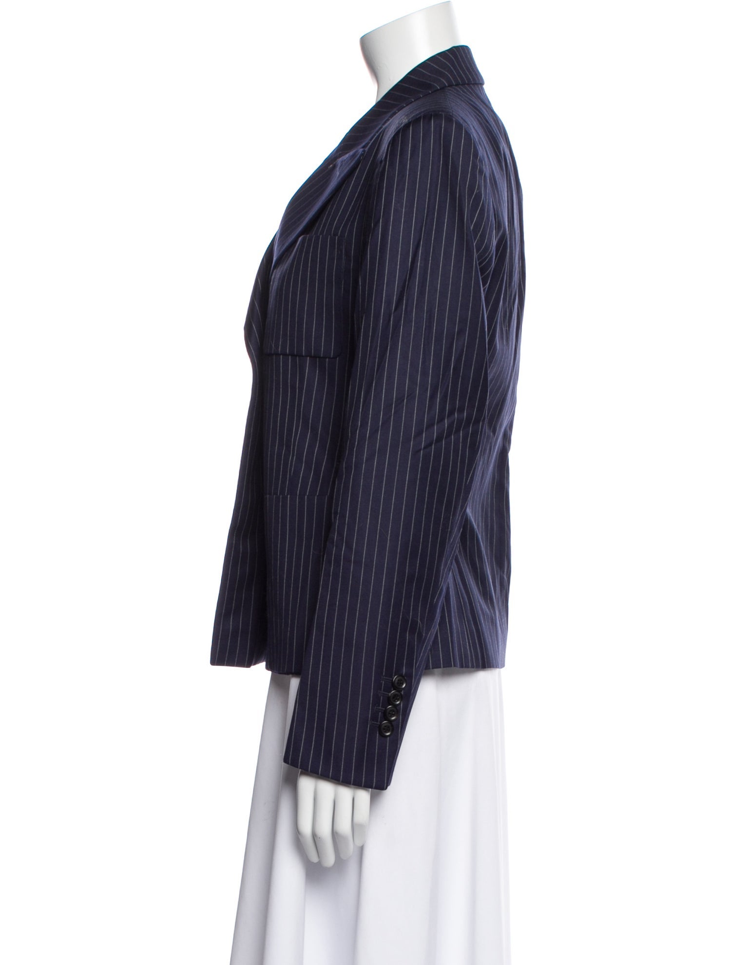 Connolly Wool Striped Blazer