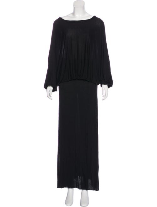 Co. Maxi Knit Dress Black