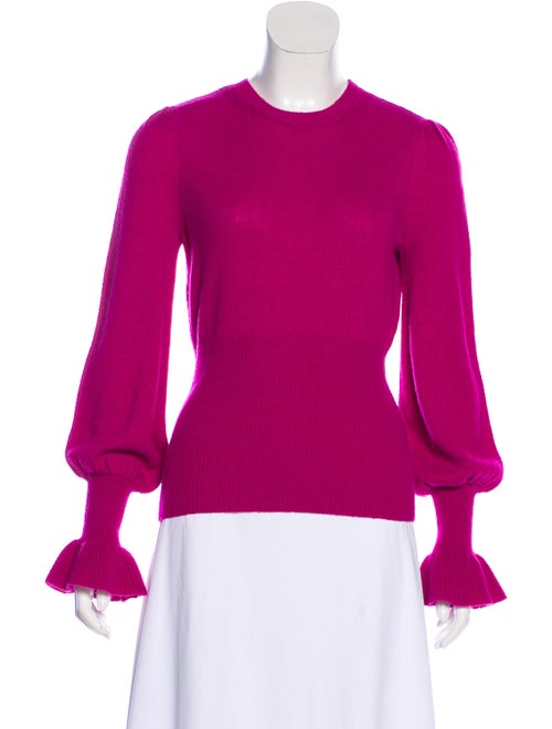 Co. Lightweight Alpaca Sweater Magenta