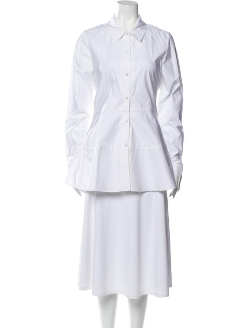 Co. Long Sleeve Tunic White