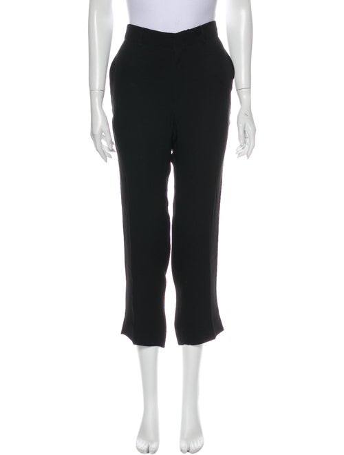 Co. Silk Flared Pants Black