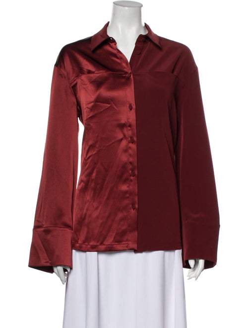 Co. Long Sleeve Button-Up Top