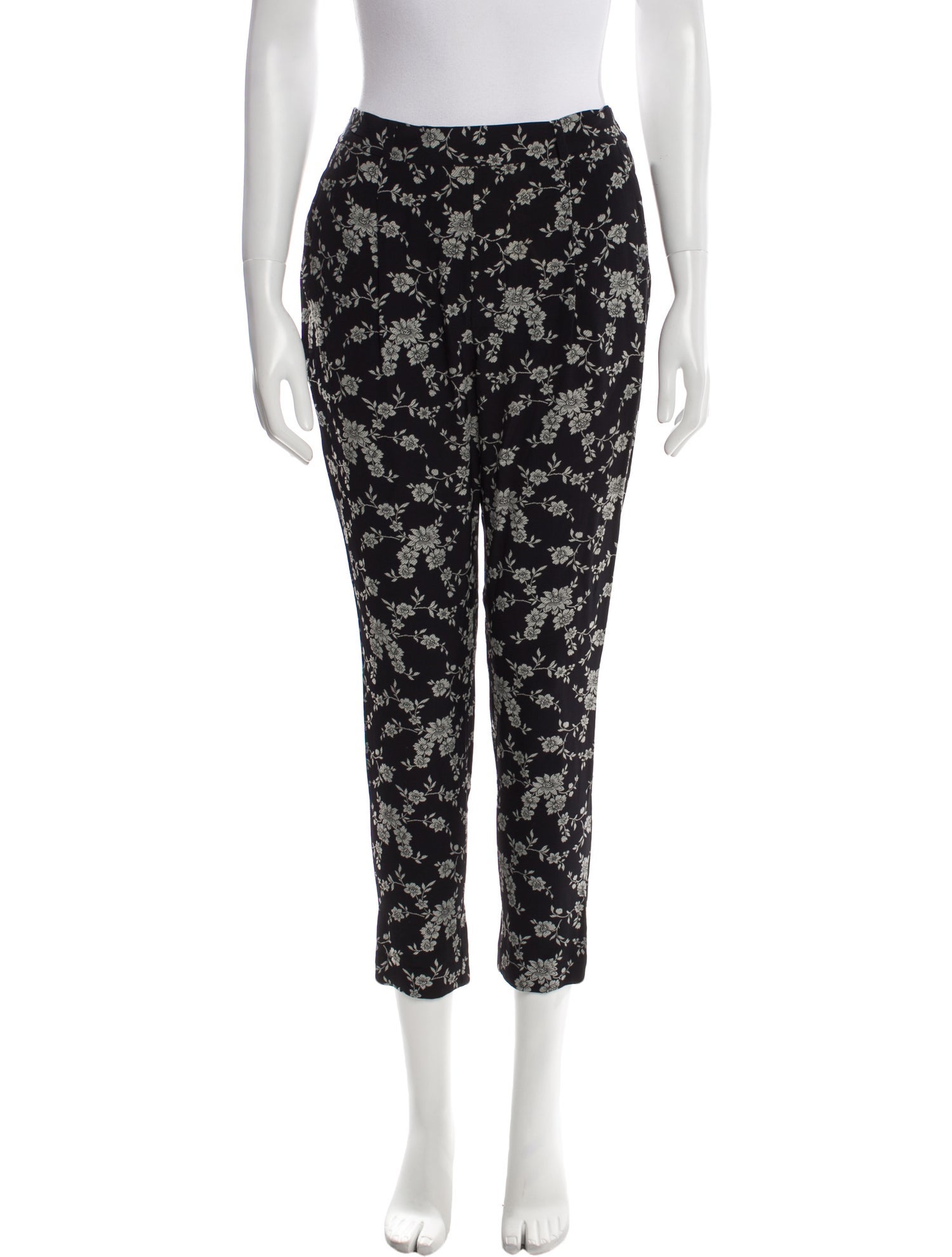 Co. Floral Print Skinny Leg Pants w/ Tags