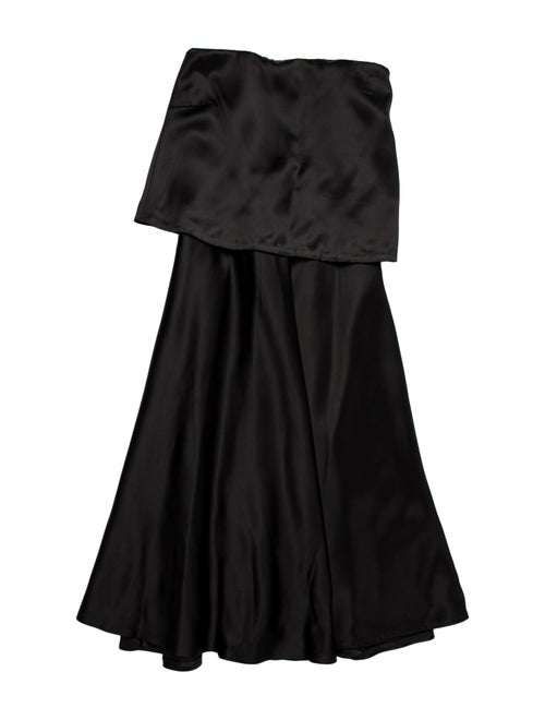 Co. Strapless Knee-Length Dress