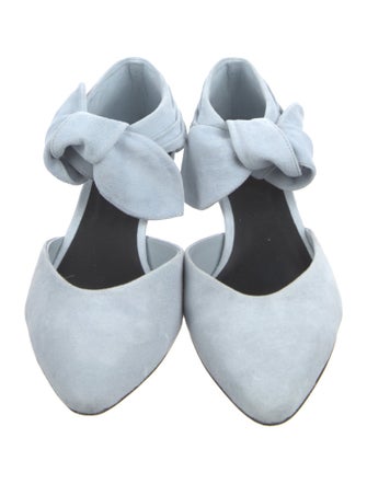 Co. Suede Printed D'Orsay Pumps