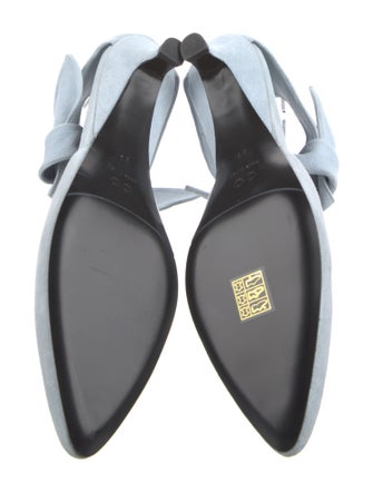 Co. Suede Printed D'Orsay Pumps