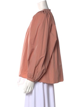 Co. Crew Neck Long Sleeve Blouse