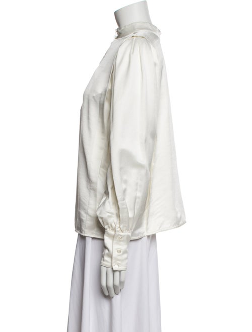 Co. Mock Neck Long Sleeve Blouse