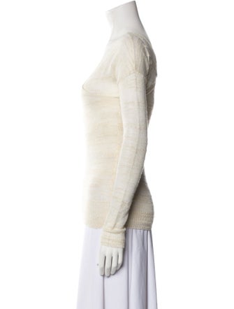 Co. V-Neck Long Sleeve Top