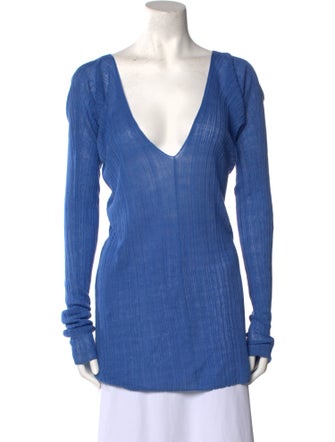 Co. V-Neck Long Sleeve Tunic
