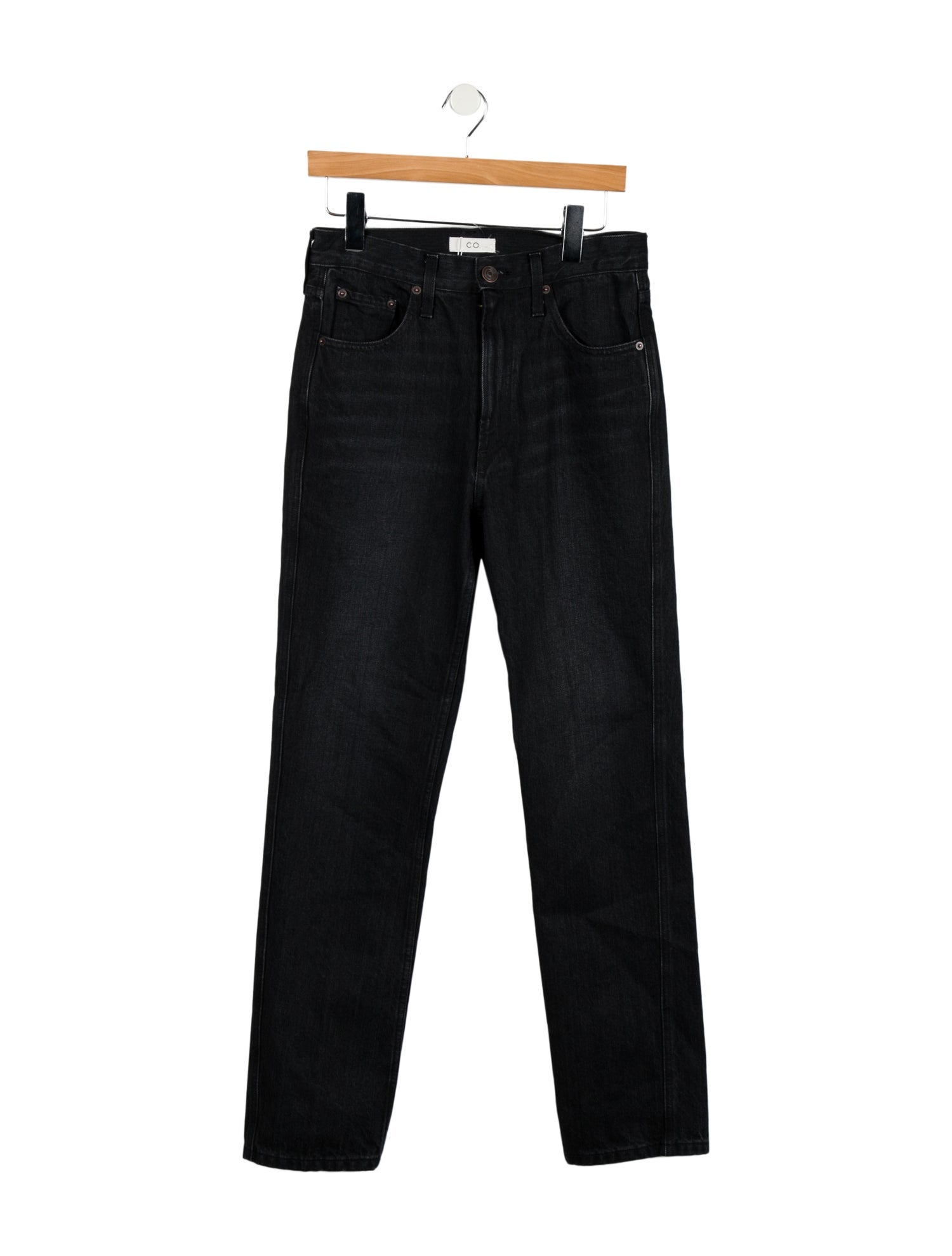 Co. High-Rise Straight Leg Jeans