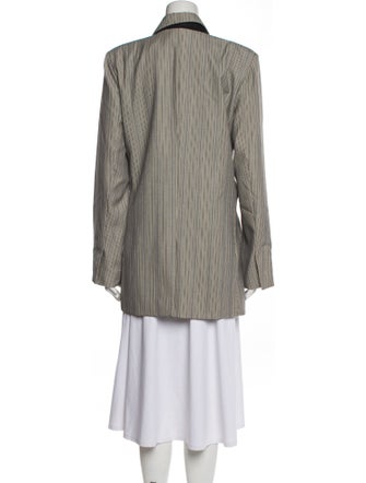 Co. Wool Striped Blazer