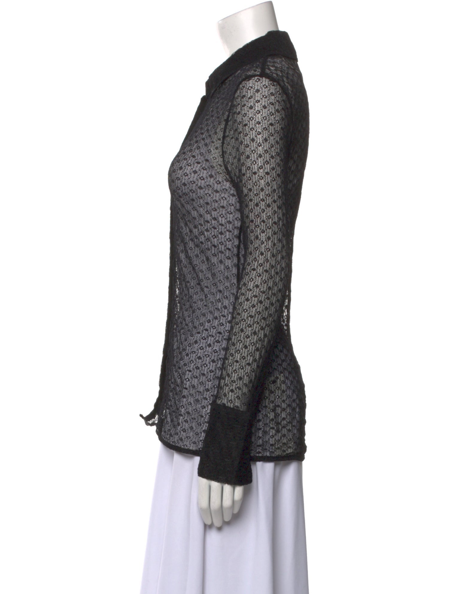 Co. Long Sleeve Button-Up Top w/ Tags